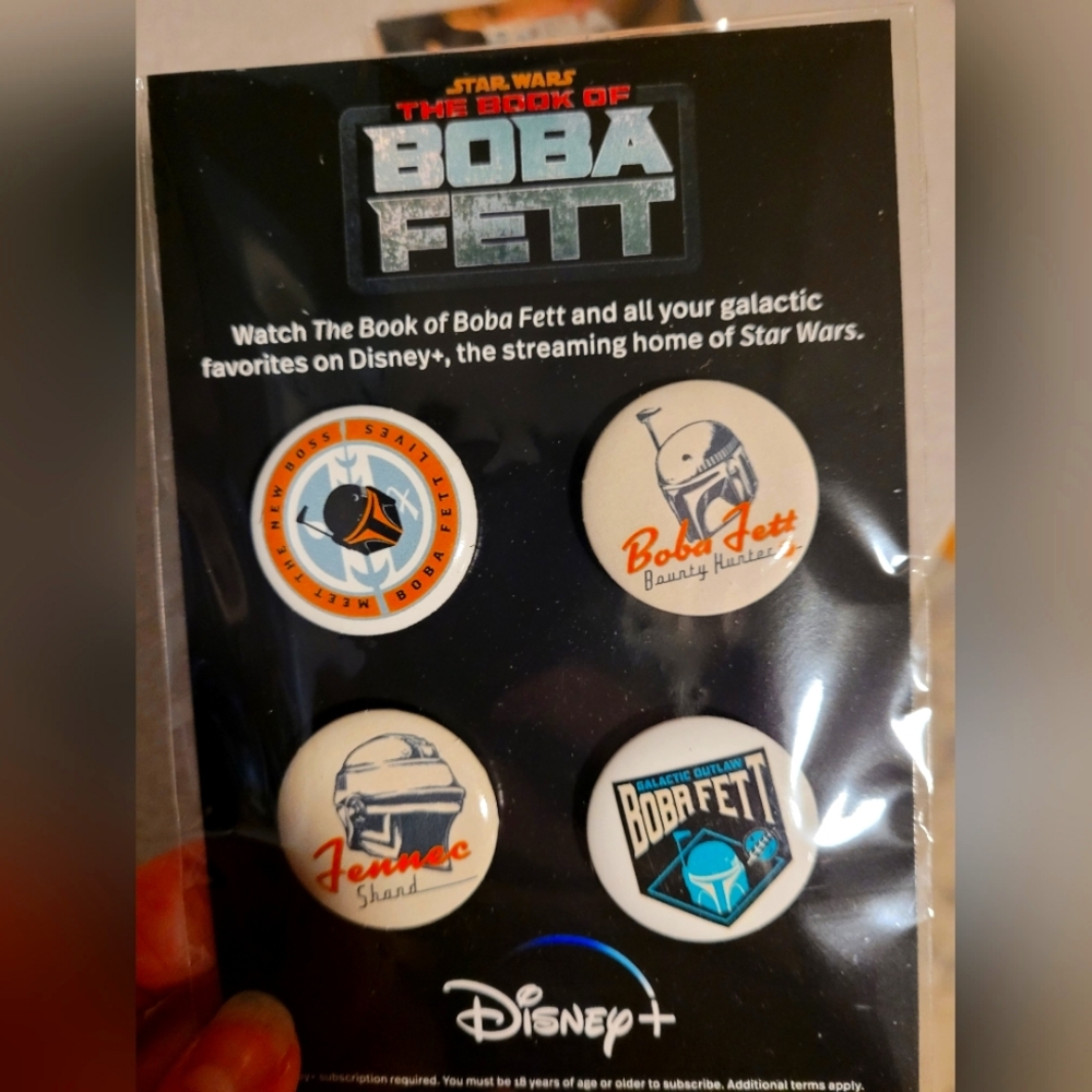 Boba fett pins